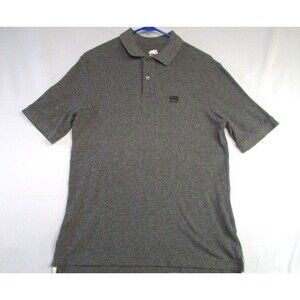 Roots Men's Gray Polo Shirt XS Short Sleeve 100% Cotton